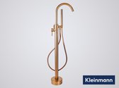 Kleinmann – Vrijstaande badkraan – Geborsteld Brons – PVD coating