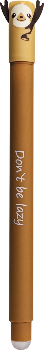 Eberhard Faber gelpen Animal Erase-It Luiaard schrijfkleur blauw EF-582109