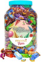 merci Petits chocolade cadeau - "Gelukkige verjaardag" (design 1) - 1400g