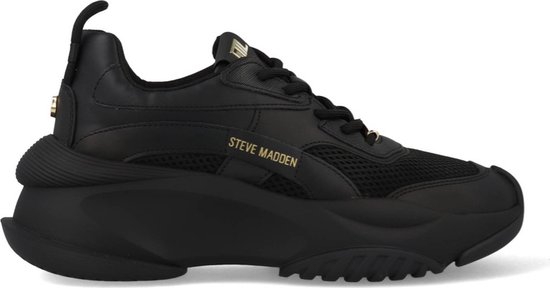 Steve Madden Belissimo Lage sneakers - Dames - Zwart - Maat 37