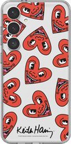 Samsung Keith Haring Heart Plate - Geschikt voor Samsung Galaxy S24 - Red