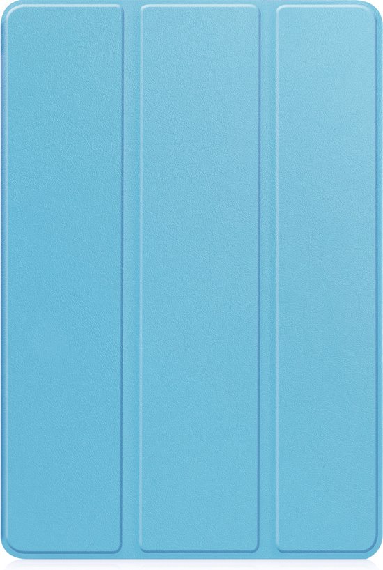 Étui pour Samsung Galaxy Tab S9 FE Étui de Luxe avec découpe pour S Pen - Étui pour Samsung Galaxy Tab S9 FE - Bleu clair