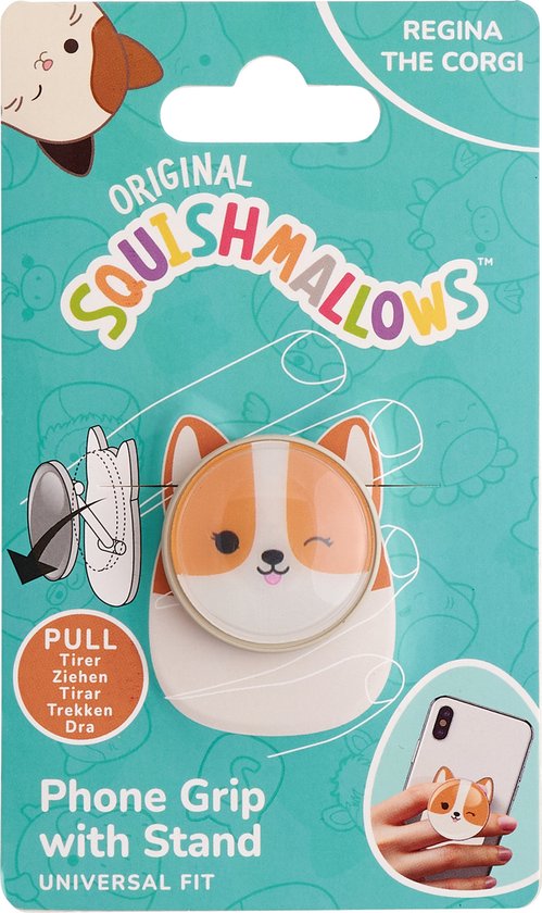 Foto: Squishmallows regina telefoon grip standaard