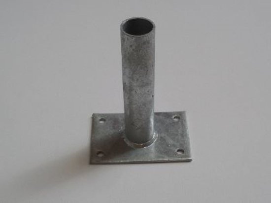 Wovar Support de poteau rond sur plaque Ø44 x 15 cm | Par pièce | bol