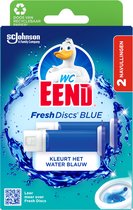 WC Eend Wc-Eend Fresh Discs Navulling Duo Coloring Blue 72 ml