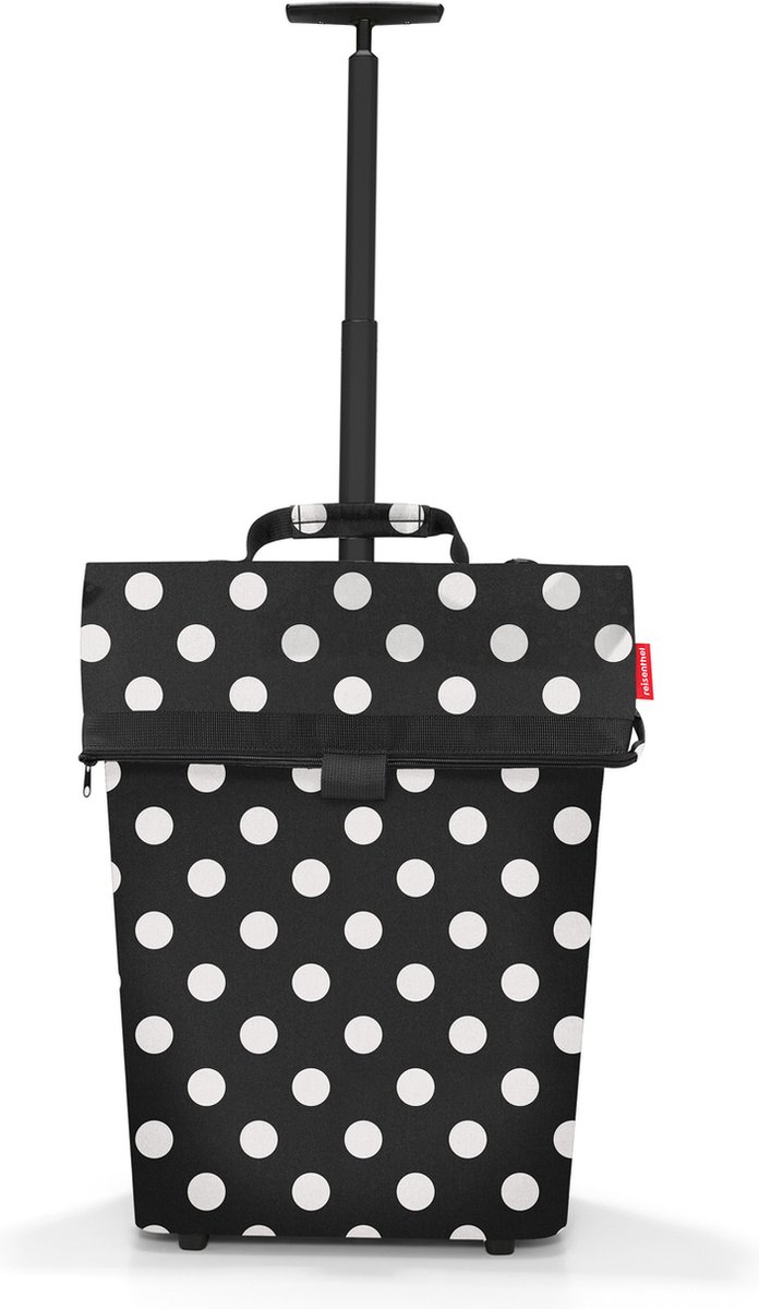 Reisenthel Trolley M Boodschappentrolley - 43L - Frame Dots Wit