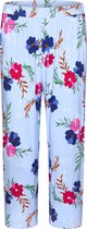 Pastunette - Violets - Dames Pyjamaset - Blauw - Viscose - Maat 46