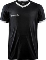 Craft Progress 2.0 Shirt Korte Mouw Kinderen - Zwart | Maat: 146/152