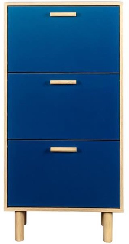 Schoenenkast - Blue Pine Wood Feet - Lila