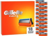 Gillette Fusion5 Navulmesjes - Voordeelverpakking 18 Stuks