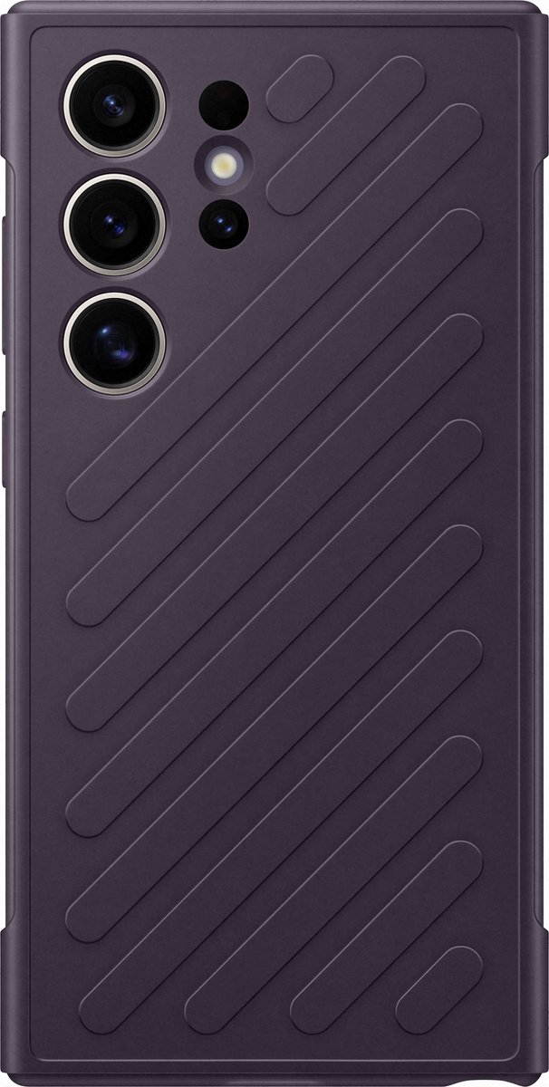 Samsung Shield Case - Geschikt voor Samsung Galaxy S24 Ultra - Dark Violet