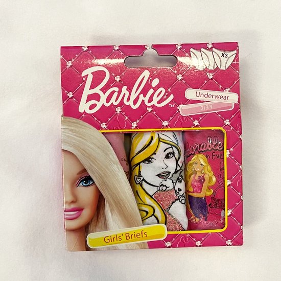 Ensemble de caleçons Barbie 3x-taille 98