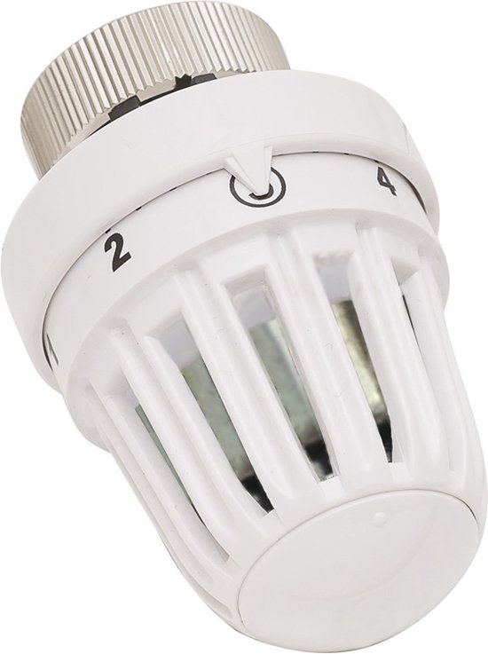 Valvole Termostatiche Per Radiatori Testa Termostatica Per Radiatore M30x1,5 - Regola La Temperatura Da 6 A 28°C, Colore Avorio Testa Termostatica Radiatore - Foto 9