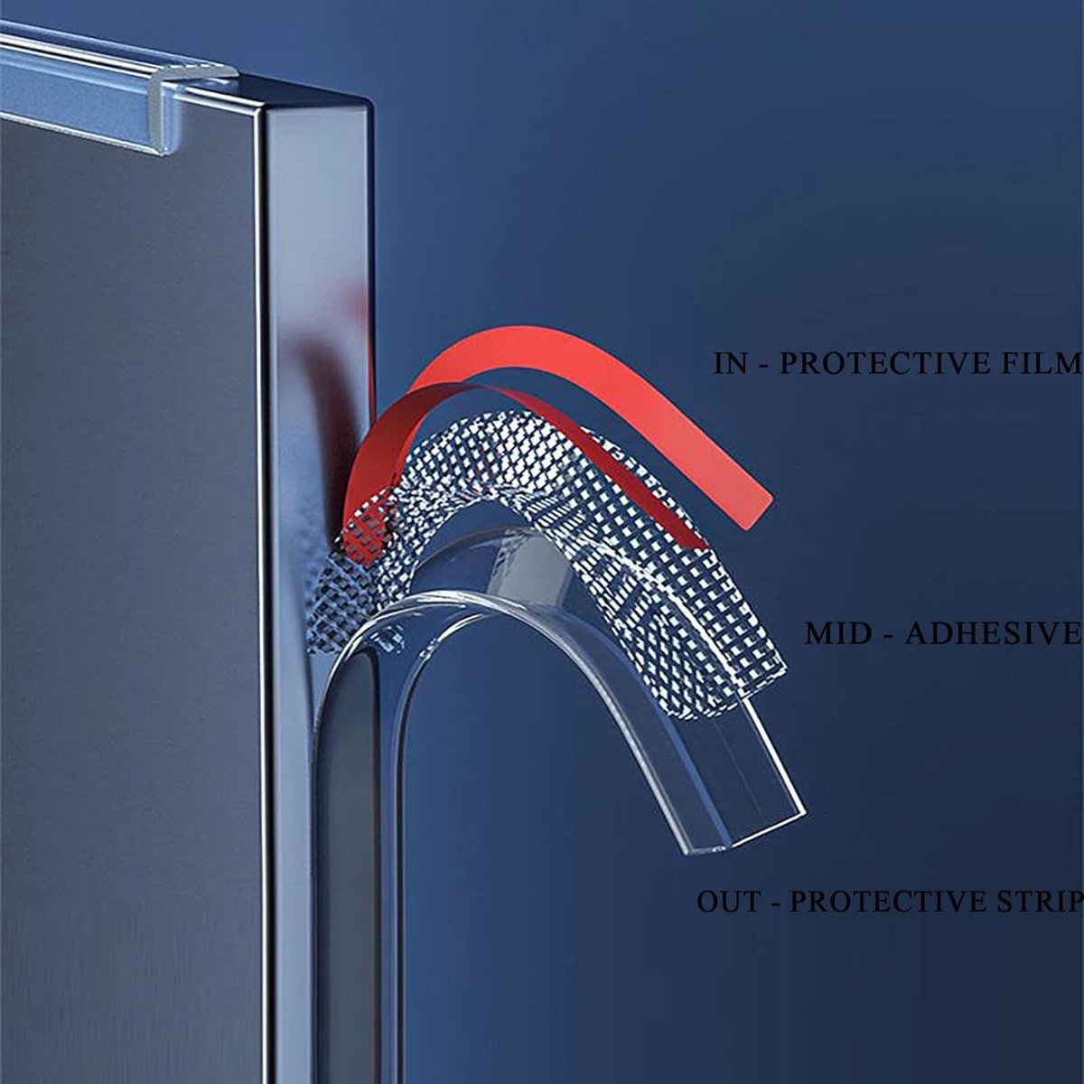 Corner protectors baby - corner protectors Table, 3m, with 4 Edge Protection