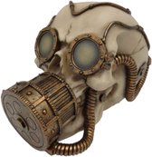 Nemesis Now Beeld/figuur - Mechanical Respirator Mask - Schedel - Multicolours - (lxhxb) ca. 16cm x 12cm x 10cm
