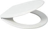 Plieger Economy Toiletbril – Wc Bril – Wc Brillen met Deksel – RVS Bevestiging - Wit