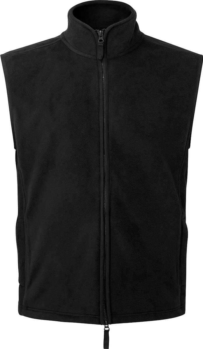 Sara4you Contrast Fleece vest Bodywarmer Artisan 14-803 - Man, Zwart, S
