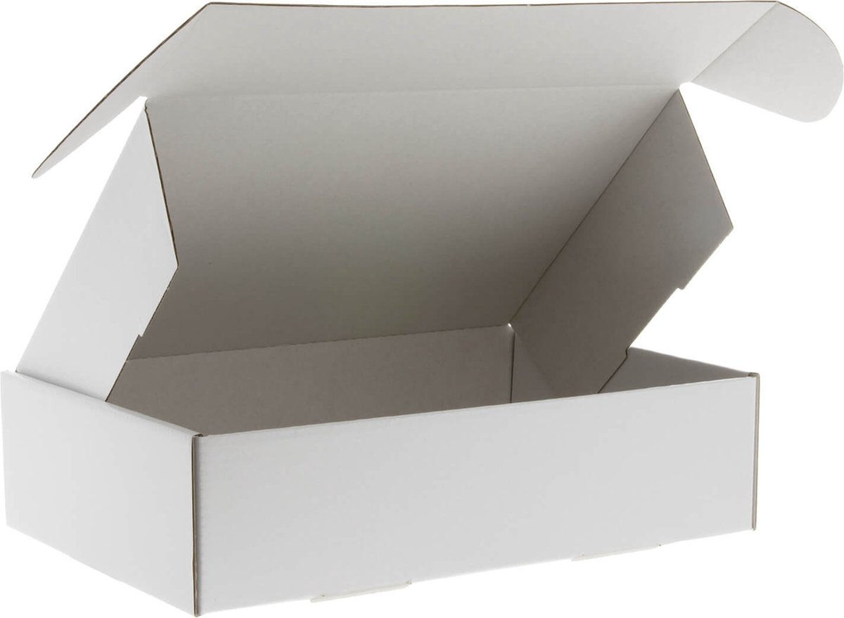 25x Postdozen Wit 280x190x72mm