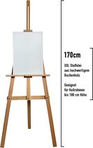 Schildersezels / Easels for every size 40 x 65 x 170 cm