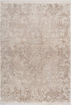 Lalee Vendome | Modern Vloerkleed Laagpolig | Beige | Tapijt | Karpet | Nieuwe Collectie 2024 | Hoogwaardige Kwaliteit | 80x150 cm