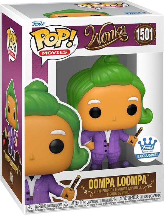 Foto: Funko pop animation willy wonka oompa loompa with piccolo funko shop exclusive 