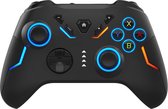 CNL Sight®Pro Controller Draadloos-RGB Verlichting- Nintendo Switch Controller Compatibel met Switch/Switch Lite/Switch OLED/IOS/Android/Windows,- Wireless Switch Pro Controller met LED-kleurlicht/Dual shock/Turbo/Motion Control