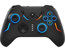 Pro Controller Draadloos-Ondersteuning van macroprogrammering-RGB Verlichting- Nintendo Switch Controller Compatibel met Switch/Switch Lite/Switch OLED/IOS/Android/Windows,- Wireless Switch Pro Controller -Dual shock/Turbo/Motion Control