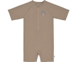 Lässig Splash & Fun Zwempak met korte mouw choco, 03-06 maanden Maat 62/68