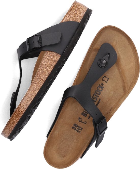 Birkenstock Gizeh Dames Slippers Regular fit - Black - Maat 42 - Birkenstock