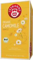 Teekanne - Premium Camomile - biologisch - kruidenthee - 20 theezakjes - geschikt voor horeca en kantoor - 1 doosje