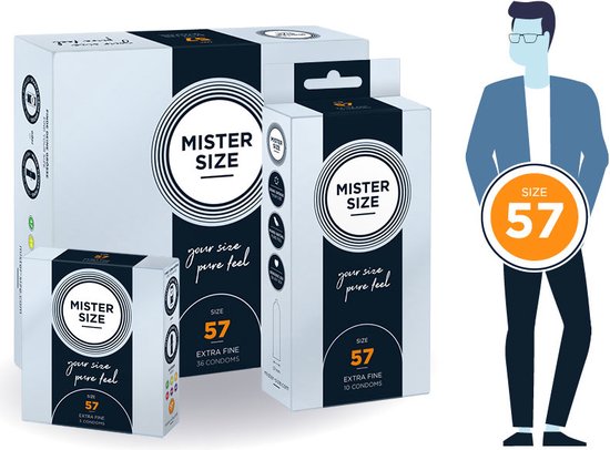 MISTER SIZE 57 (10 pack)