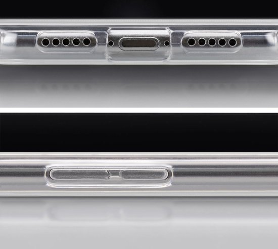 Mobilize Naked Protection Doorzichtig Telefoonhoesje geschikt voor Apple iPhone 15 Pro Max MagSafe Hoesje Hardcase Backcover Shockproof - Transparant