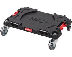 Qbrick System PRO Transport Platform Transportwagen 506 x 325 x 140 mm met 4 zwenkwielen en 2 remmen