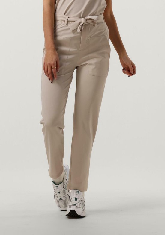 Penn & Ink S23m-raleigh Pantalons & Jumpsuits Femme - Jeans - Tailleur-pantalon - Ecru - Taille 44