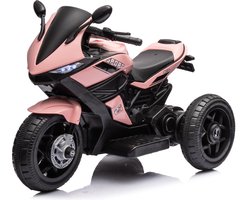 Elektrische kindermotor - Kindermotor - Accuvoertuigen - 1 tot 4 jaar - Stevig kindermotor - Roze-goud