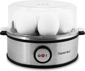 Eierkoker Electrisch - 7 Eieren - Koken, Pocheren, Groente stomen - Automatische uitschakel beveiliging