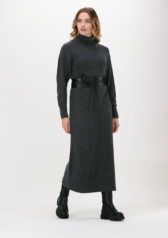 Another Label Hav Dress L/s Jurken Dames - Kleedje - Rok - Jurk - Grijs - Maat S