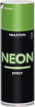 Peinture en aérosol Maston Neon Effect - vert - peinture en aérosol décorative - 400 ml