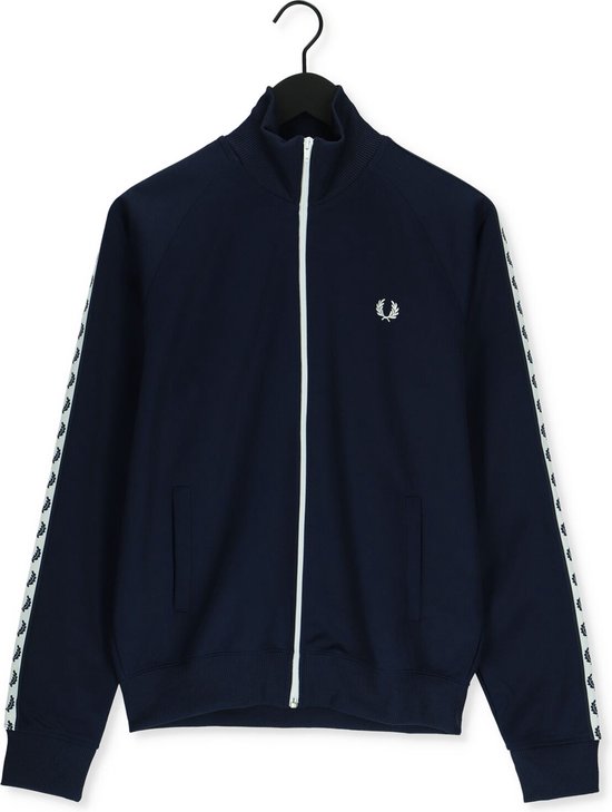 Fred Perry Taped Track Jacket Pulls & Gilets - Blauw