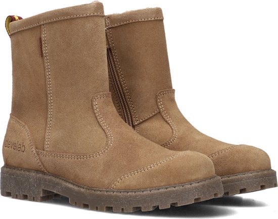 Develab 45877 Enkelboots - Enkellaarsjes - Jongens - Taupe - Maat 29