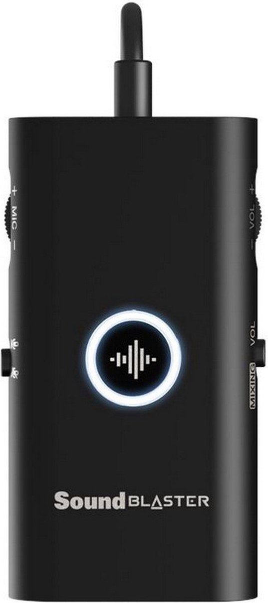 SOUND BLASTER G3 Sound Blaster G3 Console Gaming DAC USB-C (Zwart) - Draagbare externe Console Gaming USB-C DAC Amp voor PS4, PS5, Nintendo Switch, PC, en Mac – foto 2