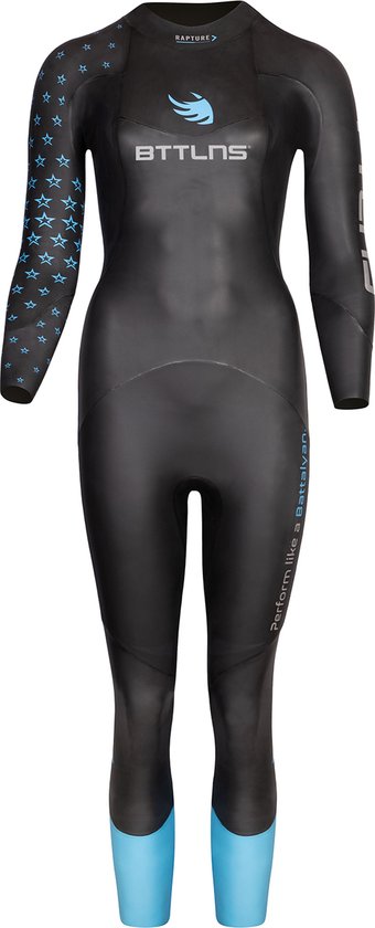 BTTLNS wetsuit - zwempak - triathlon zwempak - openwater wetsuit - wetsuit lange mouw dames - Rapture 2.0 - S