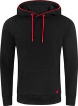riverso Heren trui RIVSandro regular fit Zwart S Volwassenen Sweat Hoodie met Capuchon