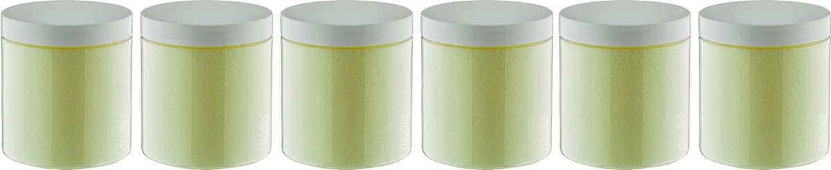 Goedkoopste Scrubzout Zen Moment 300 gram - Pot met witte deksel - set van 6 stuks - Hydraterende Lichaamsscrub
