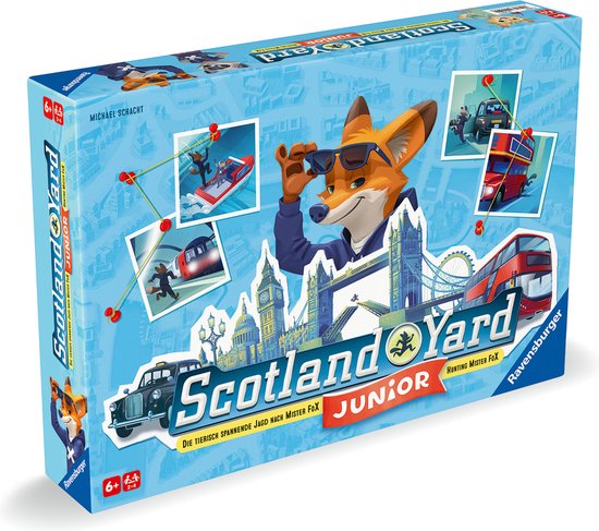 Ravensburger Scotland Yard 27461 - Gioco per la Famiglia per Adulti e Bambini dagli 8 Anni, Design