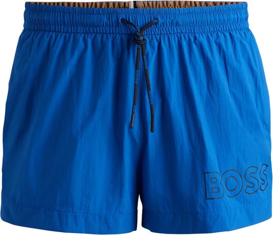 HUGO BOSS Short de bain Mooneye - maillot de bain pour homme - bleu moyen - Taille : XL