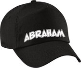 Bellatio Decorations Cadeau pet/cap voor heren - Abraham - zwart - vijftig/50 jaar - verjaardag