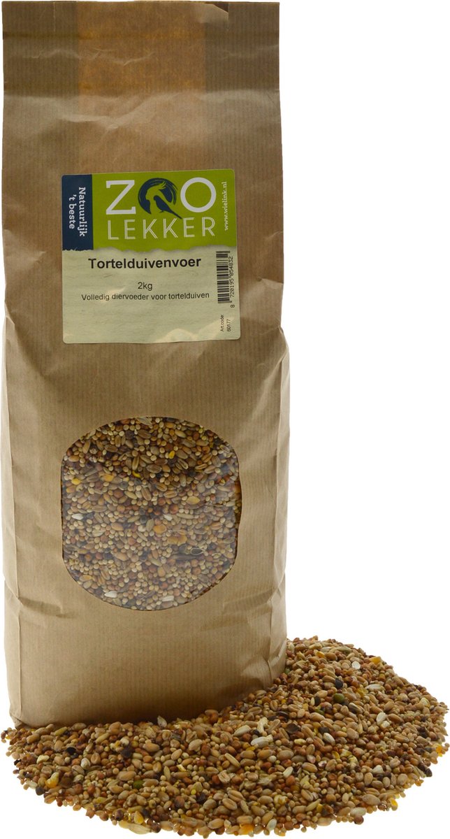 Zoolekker Tortelduivenvoer 2KG