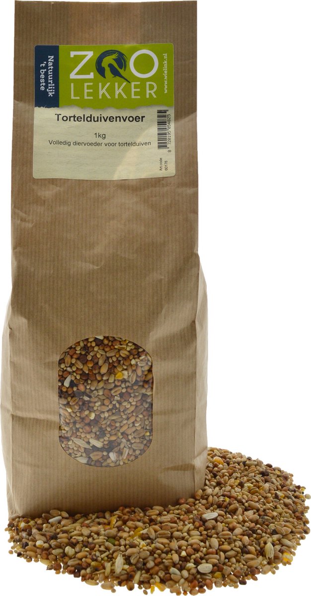 Zoolekker Tortelduivenvoer 1KG