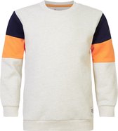 Noppies Boys Sweater Dicconvale long sleeve Jongens Trui - Oatmeal - Maat 134
